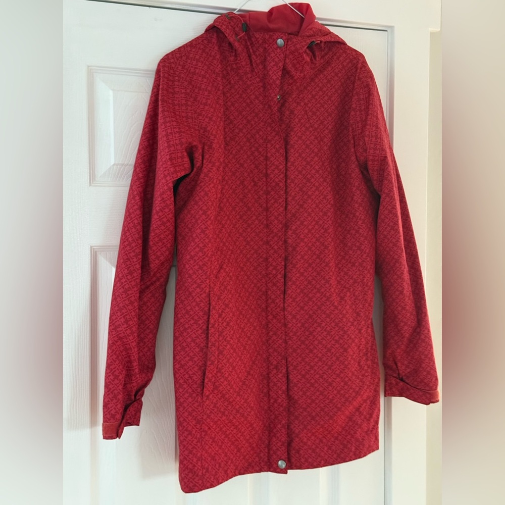 Columbia Women's Red Trench Coat